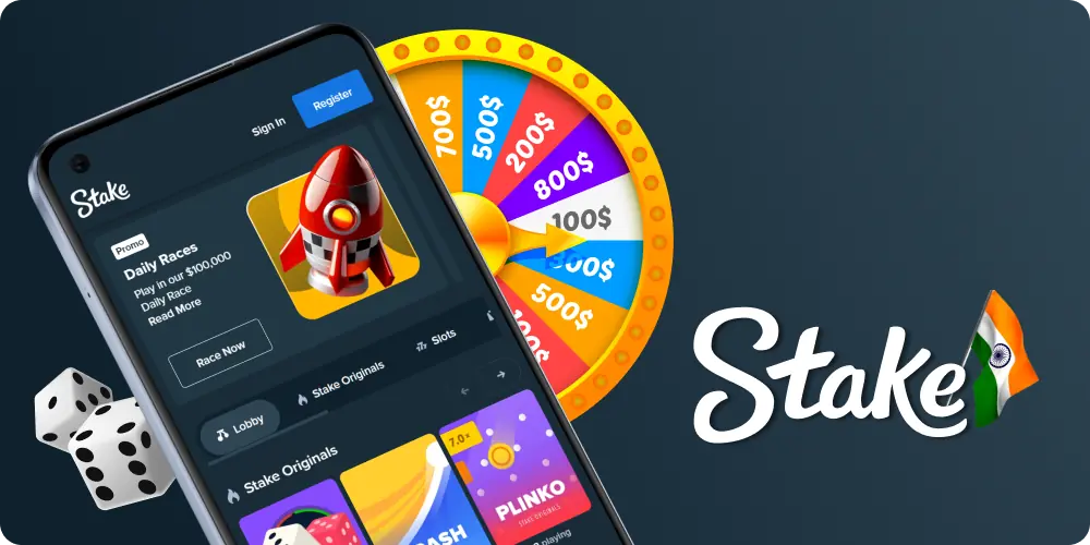Android and iOS app to play at Stake in India